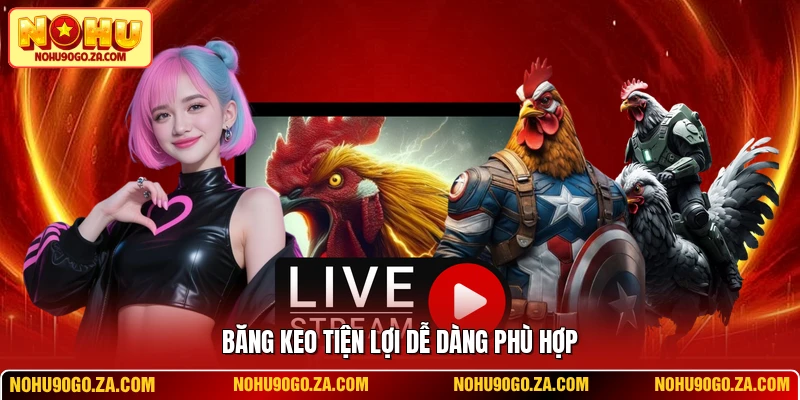 Băng keo tiện lợi dễ dàng phù hợp